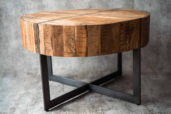 IMPERIO -  Round Rustic Coffee Table